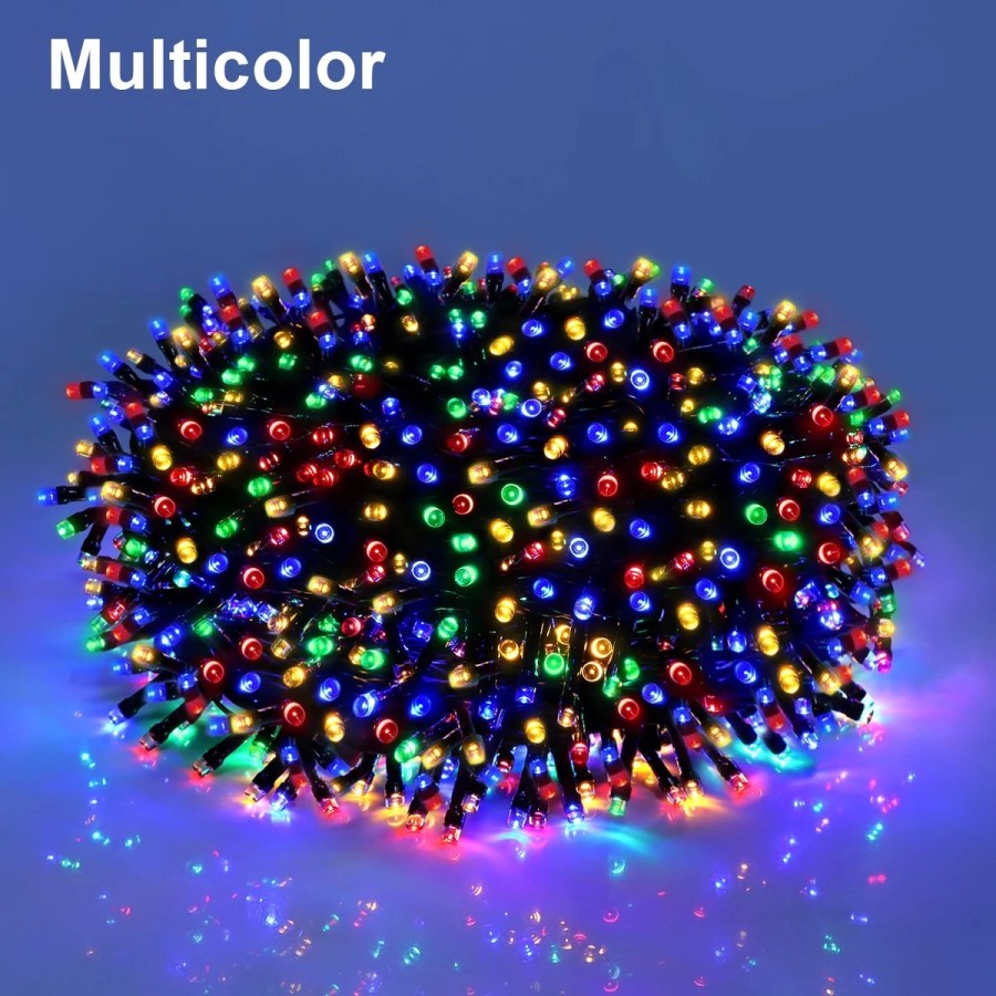 Guirnalda de luces Led de hadas para decoración de árbol de Navidad, 1 Guirnalda de luces Led de hadas para decoración de árbol de Navidad, 1