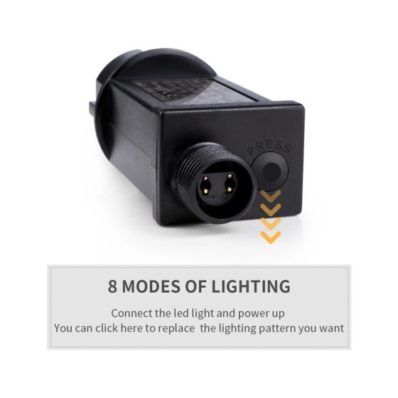 Guirnalda de luces Led de hadas para decoración de árbol de Navidad, 1 Guirnalda de luces Led de hadas para decoración de árbol de Navidad, 1