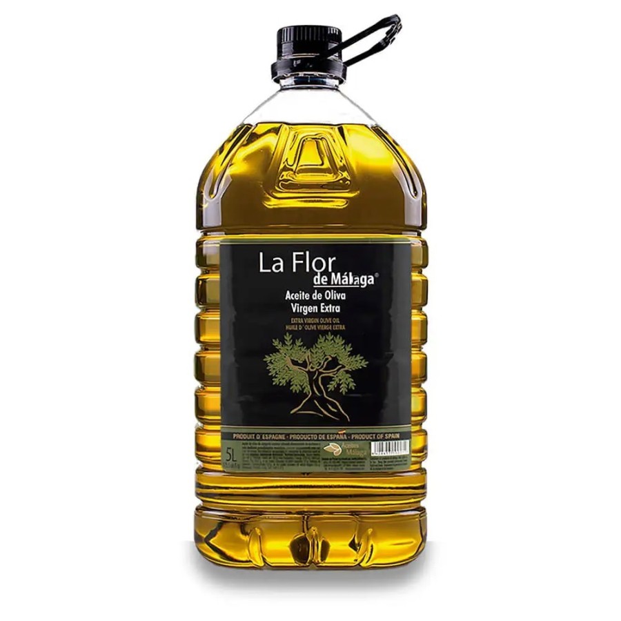 Aceite De Oliva Virgen Extra La Flor De Malaga 5Litros Garantizado Rec