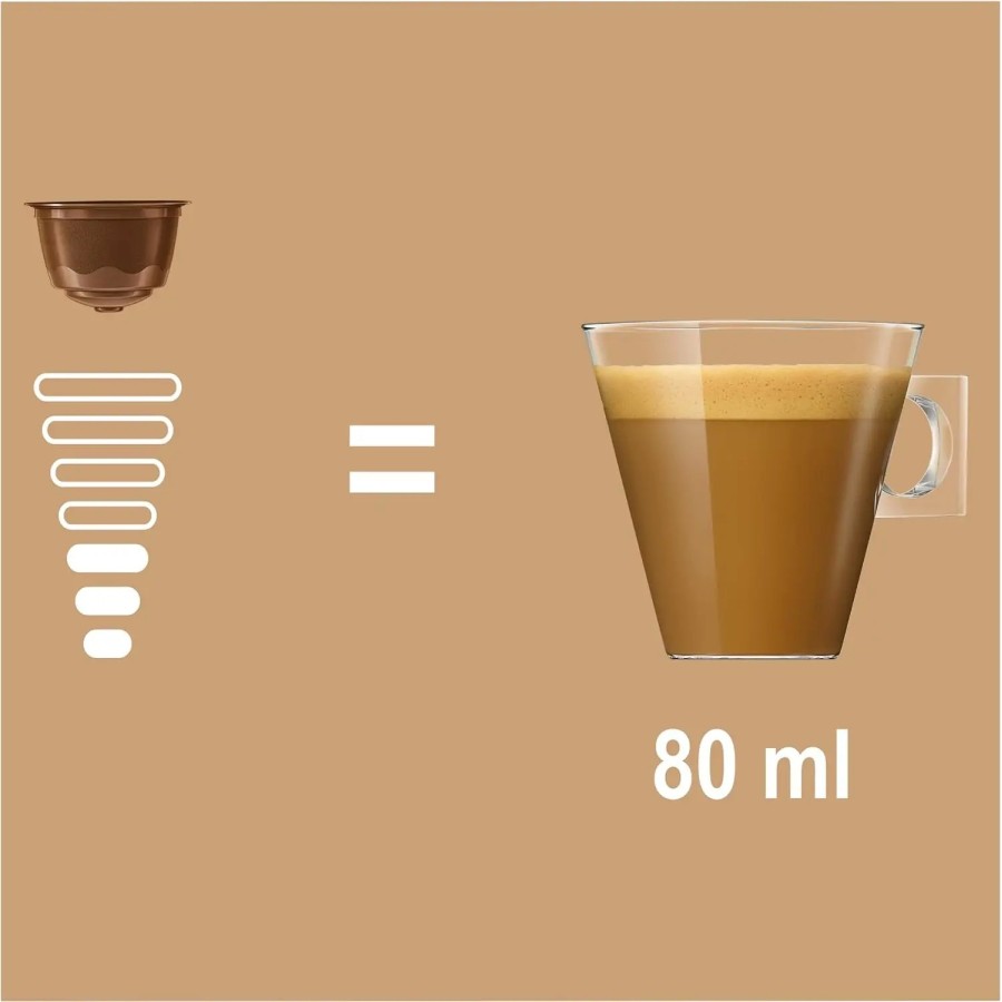 NESCAFÉ Dolce Gusto Cortado - x6 pack de 16 cápsulas - Total: 96 cápsu