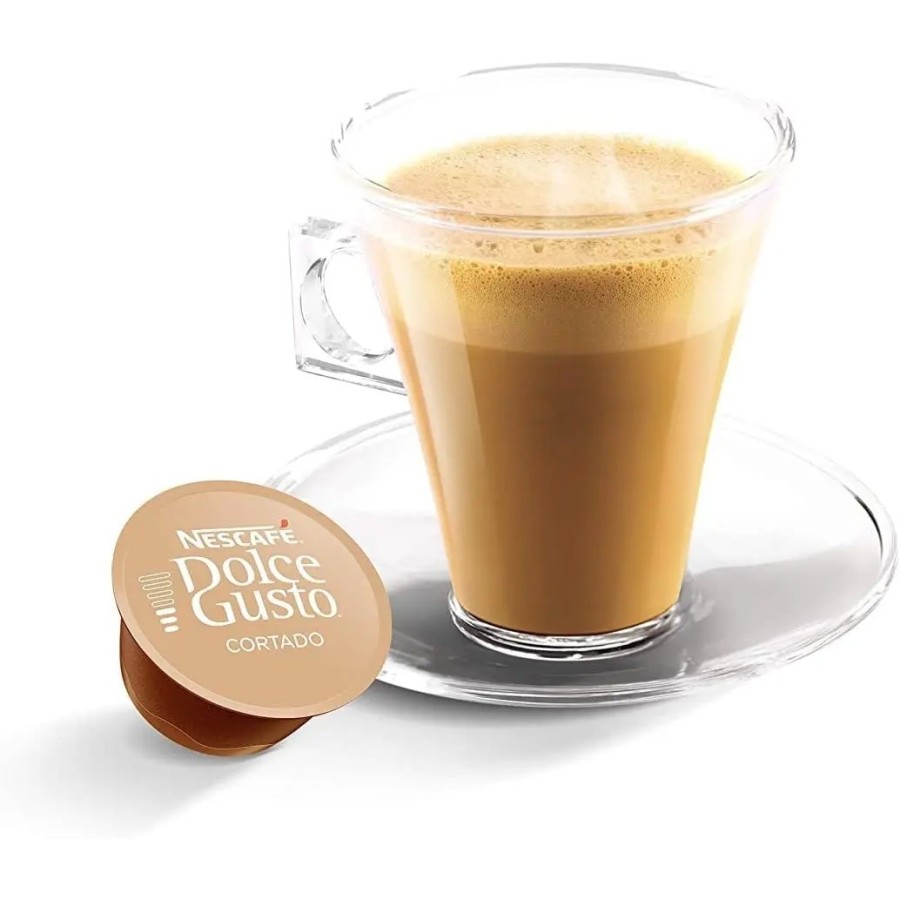 NESCAFÉ Dolce Gusto Cortado - x6 pack de 16 cápsulas - Total: 96 cápsu