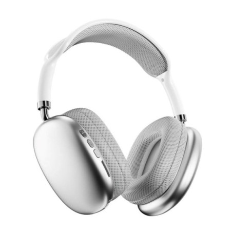 Auricular Inalámbrico de Bluetooth con Sonido de Alta Fidelidad Cascos Supraaurales de Forma Diadema Batería de Larga Duración, 