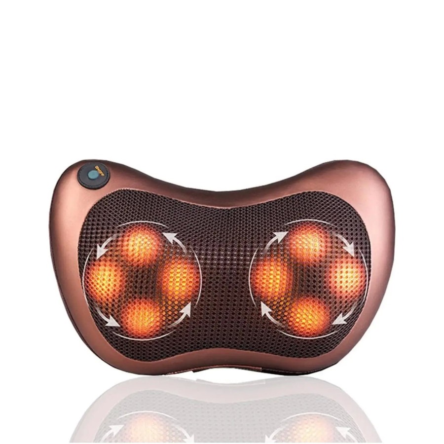 Cojín de Masaje Eléctrico Almohada de Masaje con función de calentamie