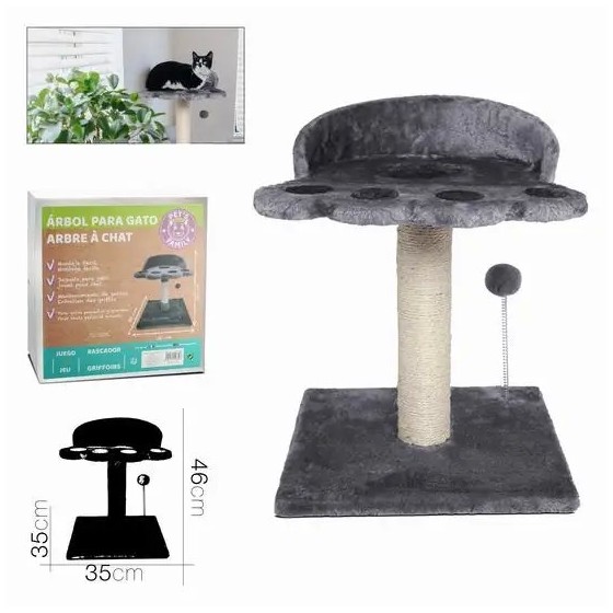COTTECOTA- Arbol para Gato 35 x 35 x 46 cm Árbol Rascadores para Gatos