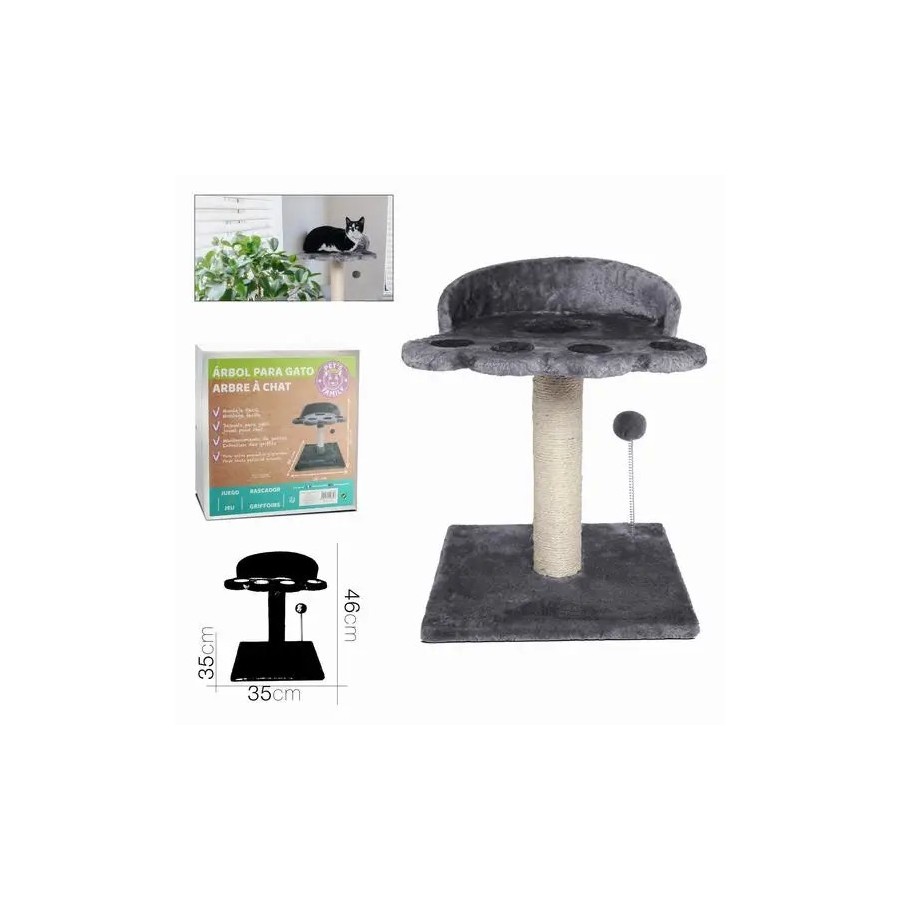 COTTECOTA- Arbol para Gato 35 x 35 x 46 cm Árbol Rascadores para Gatos