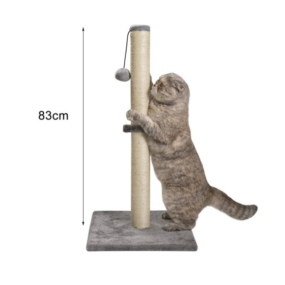 GREATOOL Árbol Rascador para Gatos de Sisal Natural, Árbol Rascador de