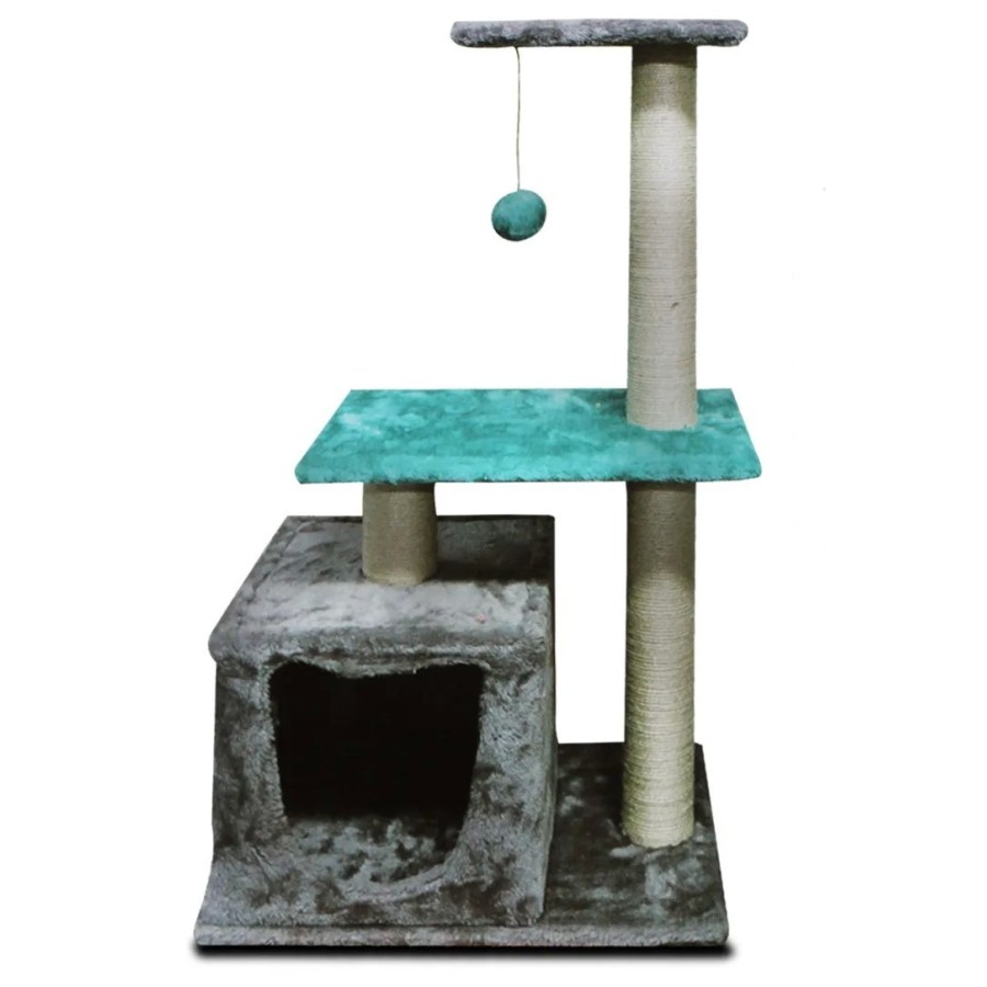 GREATOOL Árbol Rascador para Gatos de Sisal Natural, Árbol Rascador de