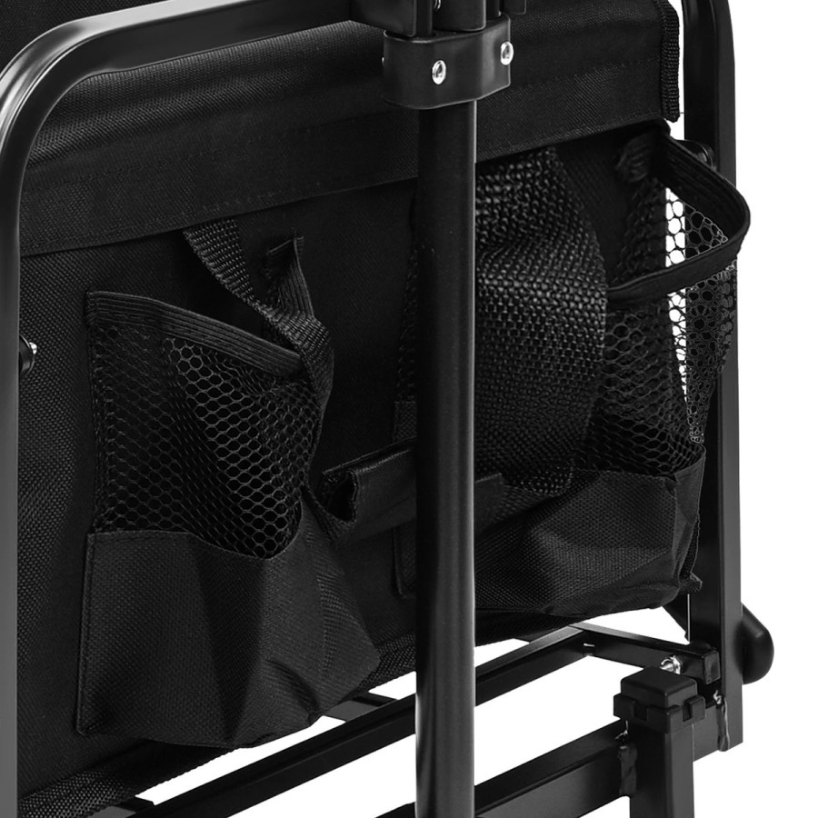T-LoVendo Carro de Mano Plegable Carrito de Playa y Transporte para Ja