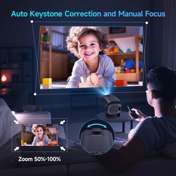 Magcubic-proyector portátil HY320 Mini para cine al aire libre, 720P,