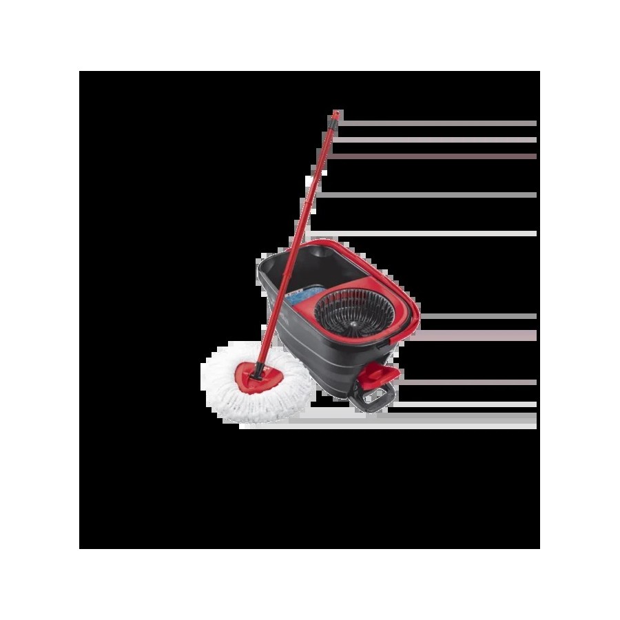 Vileda | Sistema Turbo Smart | Set completo de mopa con cubo escurrido