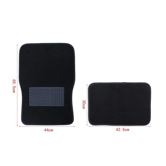 Alfombras para Coche de Moqueta Juegos de 4 piezas Alfombrillas Antide