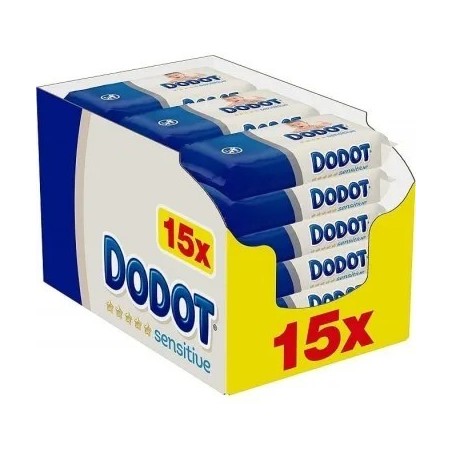 Toallitas Dodot Sensitive sin perfume Dodot