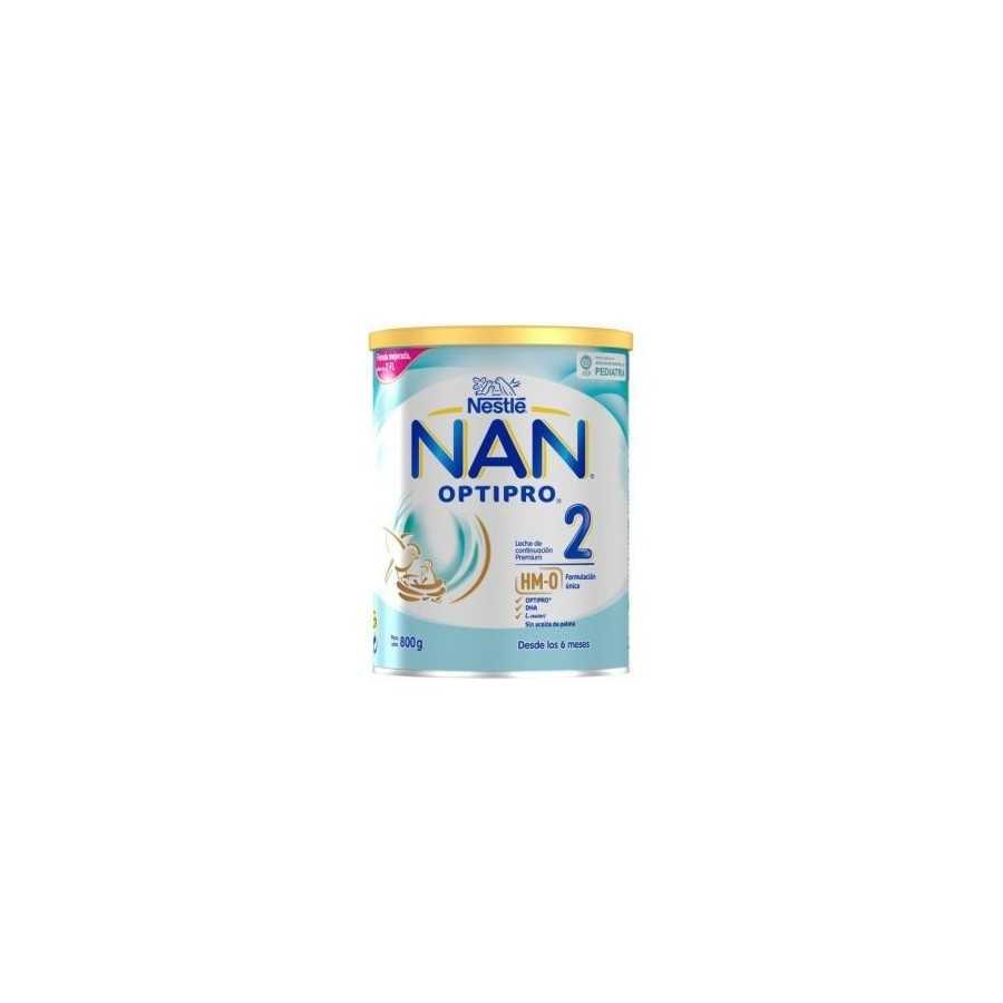 Nestlé Nan Optipro 2 800 gr Leche de continuación en polvo. Desde 6 meses.