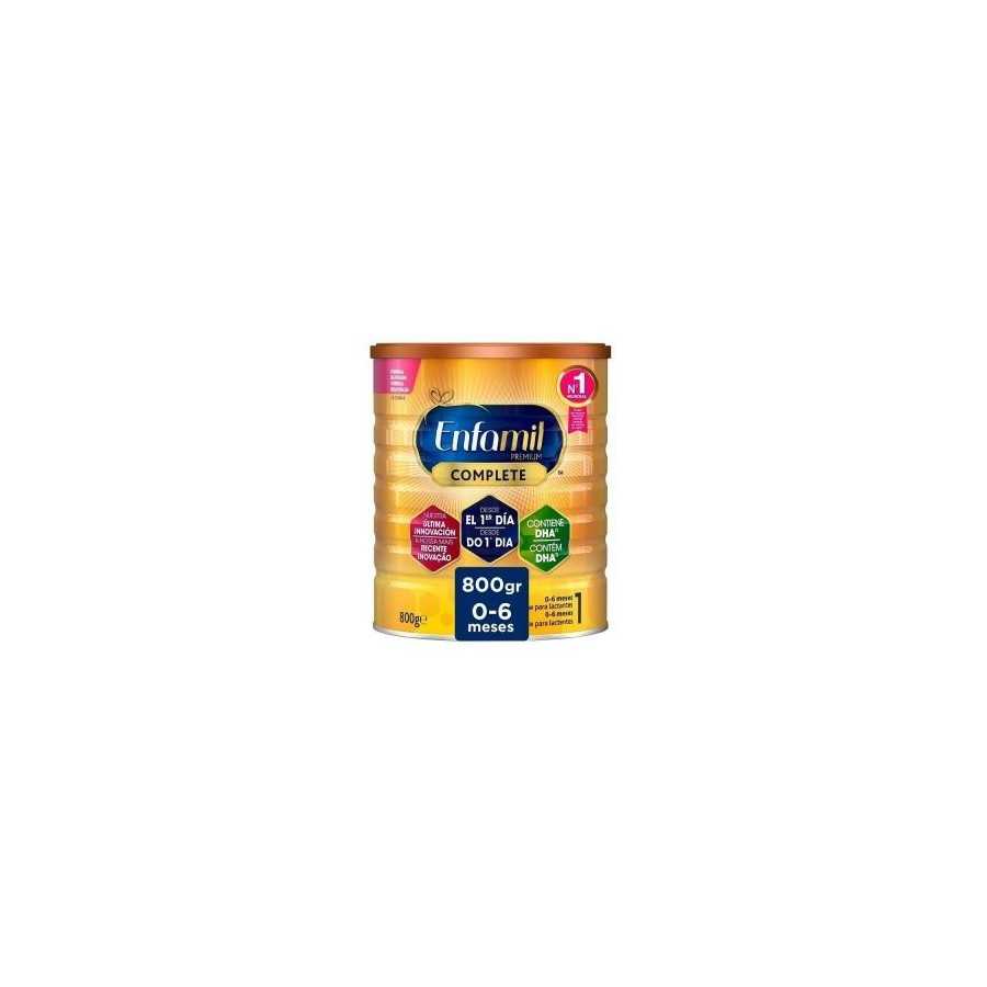 Enfamil Premium Complete 1 800 grs Leche de inicio. 0 - 6 meses Enfamil Premium Complete 1 800 grs Leche de inicio. 0 - 6 meses