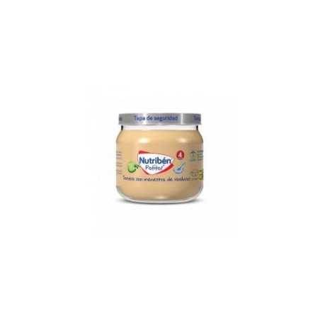 Nutribén Potitos Introducción a la Ternera con Menestra de Verduras 120gr Sin gluten A partir de los 4 meses