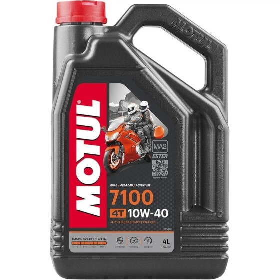 MOTUL 7100 10W40 4T Lubricante para moto 100 sintético