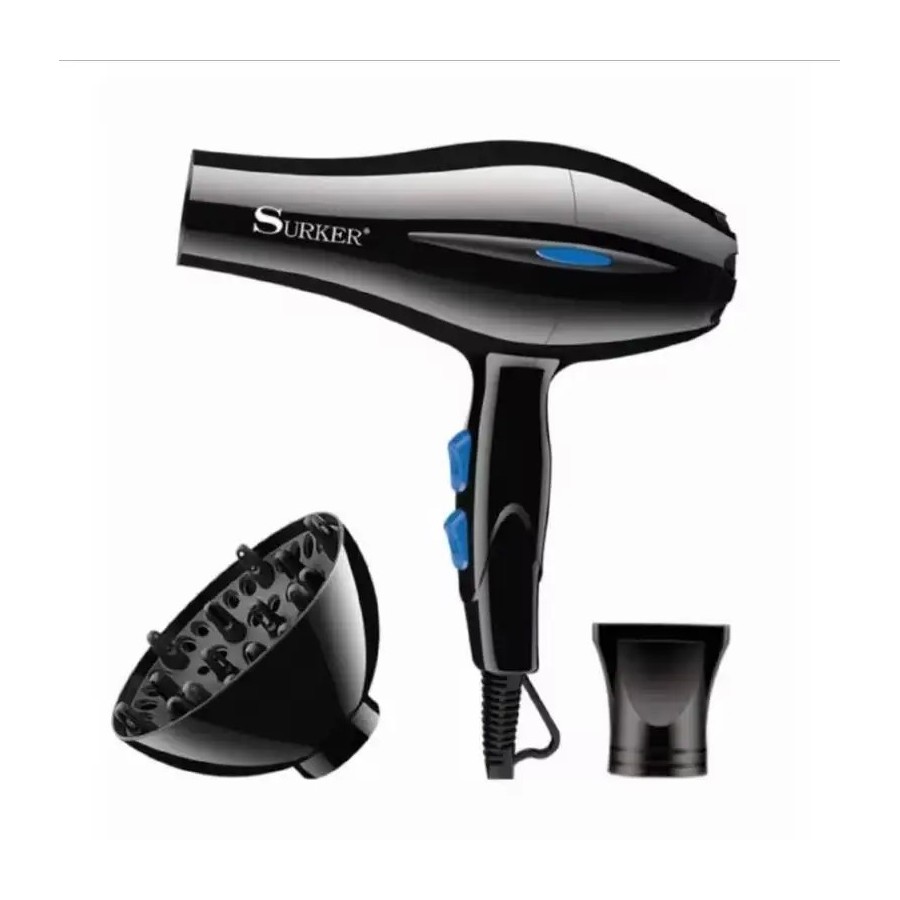 IPSDI Secadora de pelo profesional SURKER 3500w 3 posiciones de calor 
