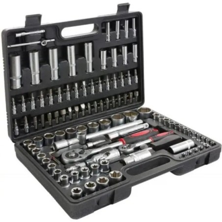 Juego de herramientas de 108 piezas Ideal para Bricolaje, Reparación o Trabajos Mecánicos