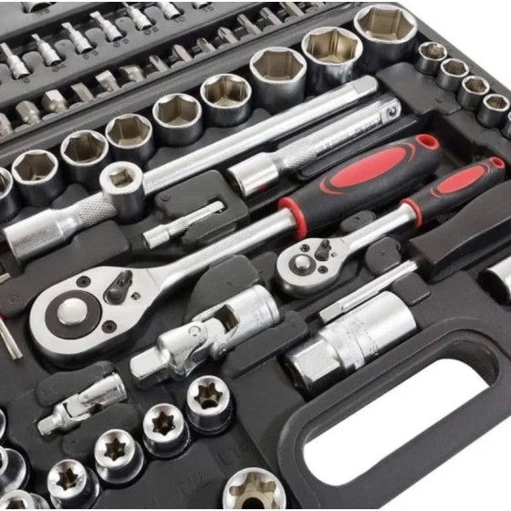 Juego de herramientas de 108 piezas Ideal para Bricolaje, Reparación o