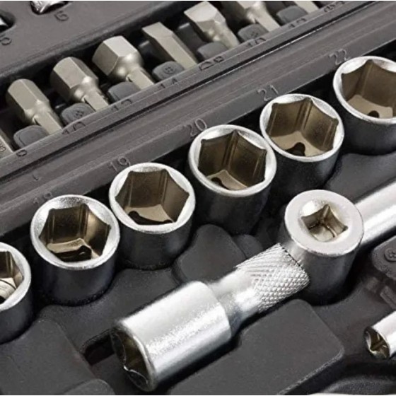 Juego de herramientas de 108 piezas Ideal para Bricolaje, Reparación o
