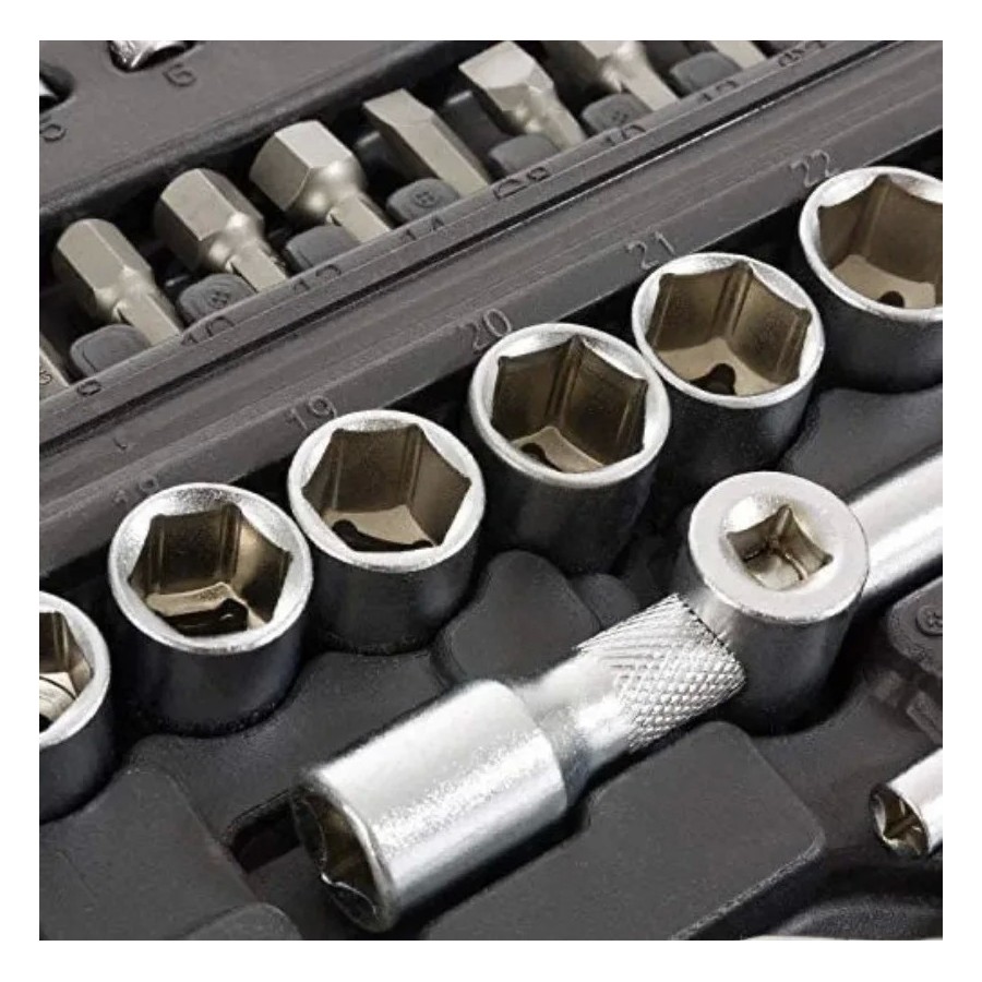 Juego de herramientas de 108 piezas Ideal para Bricolaje, Reparación o