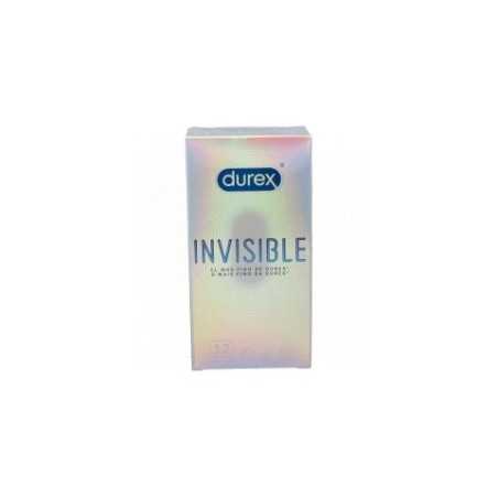 Durex Invisible Preservativo Extrafino Extrasensitivo 12uds Aumetna el placer de tus relaciones sexuales