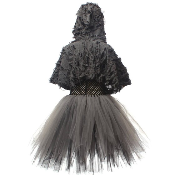 Disfraz de la muerte de Horror de demonio para niñas, disfraz de Hallo