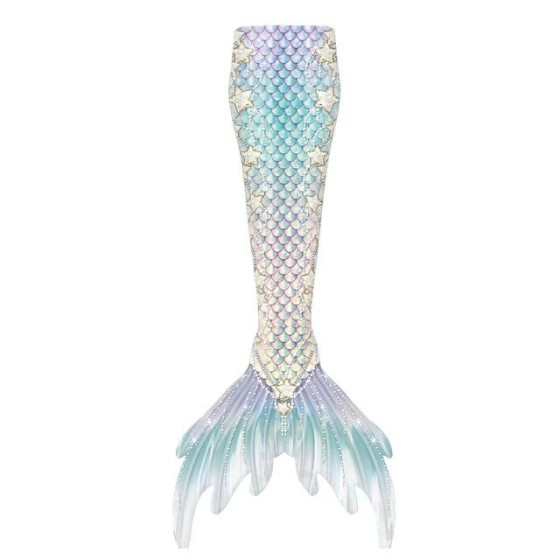 Traje de baño de cola de sirena para niña, traje de baño de princesa,