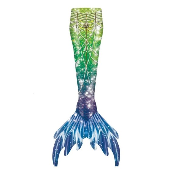 Traje de baño de cola de sirena para niña, traje de baño de princesa,