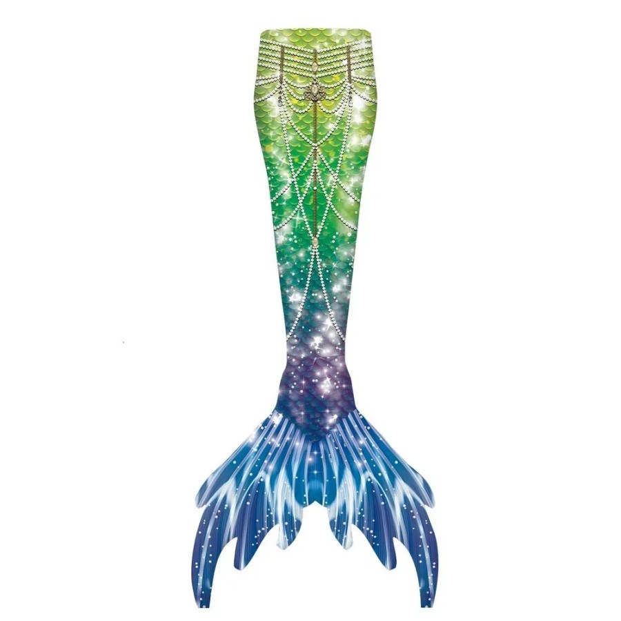 Traje de baño de cola de sirena para niña, traje de baño de princesa,