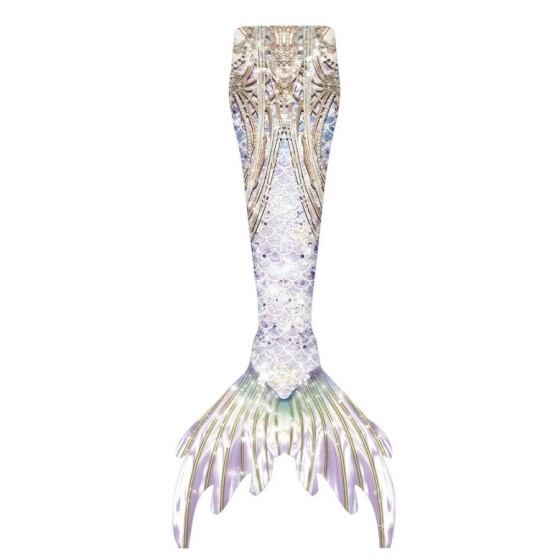 Traje de baño de cola de sirena para niña, traje de baño de princesa,