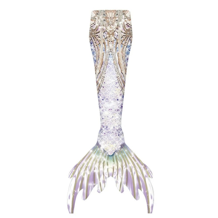 Traje de baño de cola de sirena para niña, traje de baño de princesa,