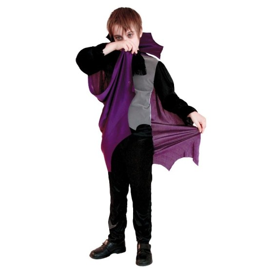 Disfraz de vampiro de Halloween para niños, disfraz de fiesta de Carna