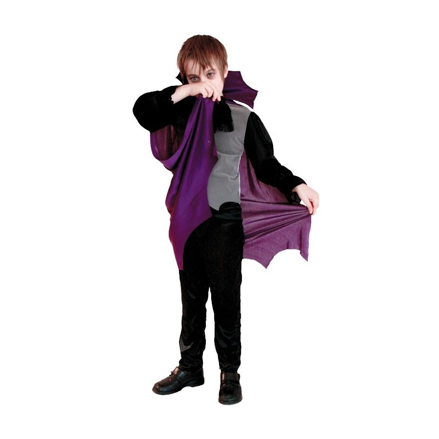 Disfraz de vampiro de Halloween para niños, disfraz de fiesta de Carna