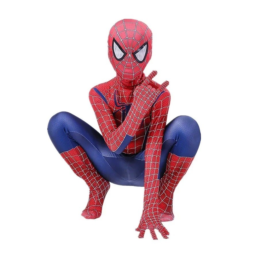 Disfraz de superhéroe de araña para niños, mono de LICRA, disfraces de Disfraz de superhéroe de araña para niños, mono de LICRA, disfraces de