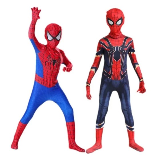 Disfraz de superhéroe de araña para niños, mono de LICRA, disfraces de Disfraz de superhéroe de araña para niños, mono de LICRA, disfraces de
