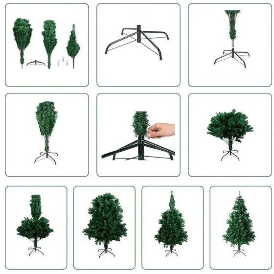 Árbol de Navidad artificial 150 a 210 cm de Excelente Calidad Precio p Árbol de Navidad artificial 150 a 210 cm de Excelente Calidad Precio p