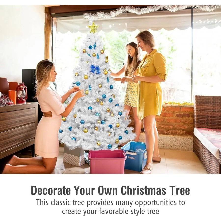 Árbol de Navidad Artificial Blanca, Árbol artificial navideño Economic