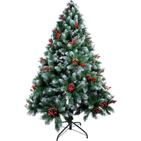 Árbol de Navidad artificial, 720 Puntas, Agujas de Pino mezcladas