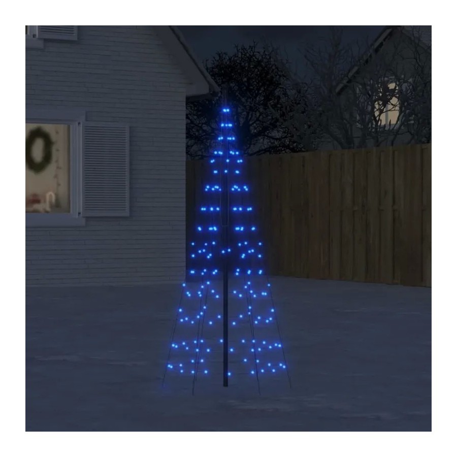 Bd - Día y Noche Árbol de Navidad LED 180 Cm - Azul - 8 Efectos de Luz Bd - Día y Noche Árbol de Navidad LED 180 Cm - Azul - 8 Efectos de Luz