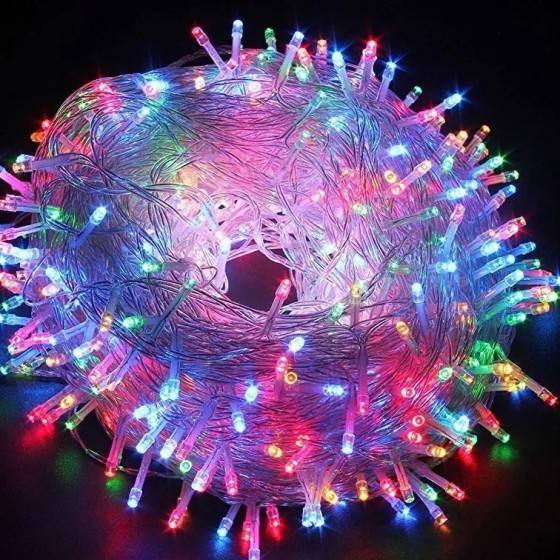 Guirnalda de luces navideñas de 10M, 20M, 50M, 100M, guirnalda de luce Guirnalda de luces navideñas de 10M, 20M, 50M, 100M, guirnalda de luce