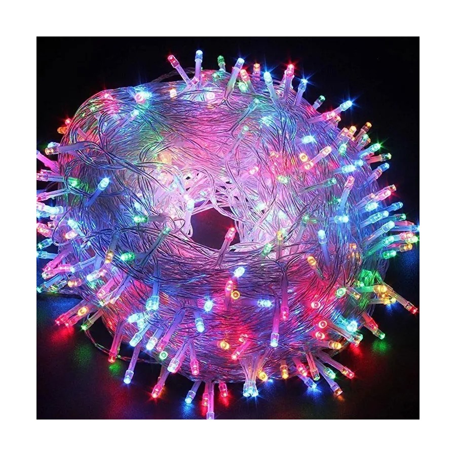 Guirnalda de luces navideñas de 10M, 20M, 50M, 100M, guirnalda de luce Guirnalda de luces navideñas de 10M, 20M, 50M, 100M, guirnalda de luce