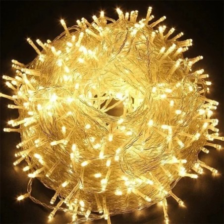 Guirnalda de luces navideñas de 10M, 20M, 50M, 100M, guirnalda de luces Led, lámpara de adorno, iluminación decorativa para exte