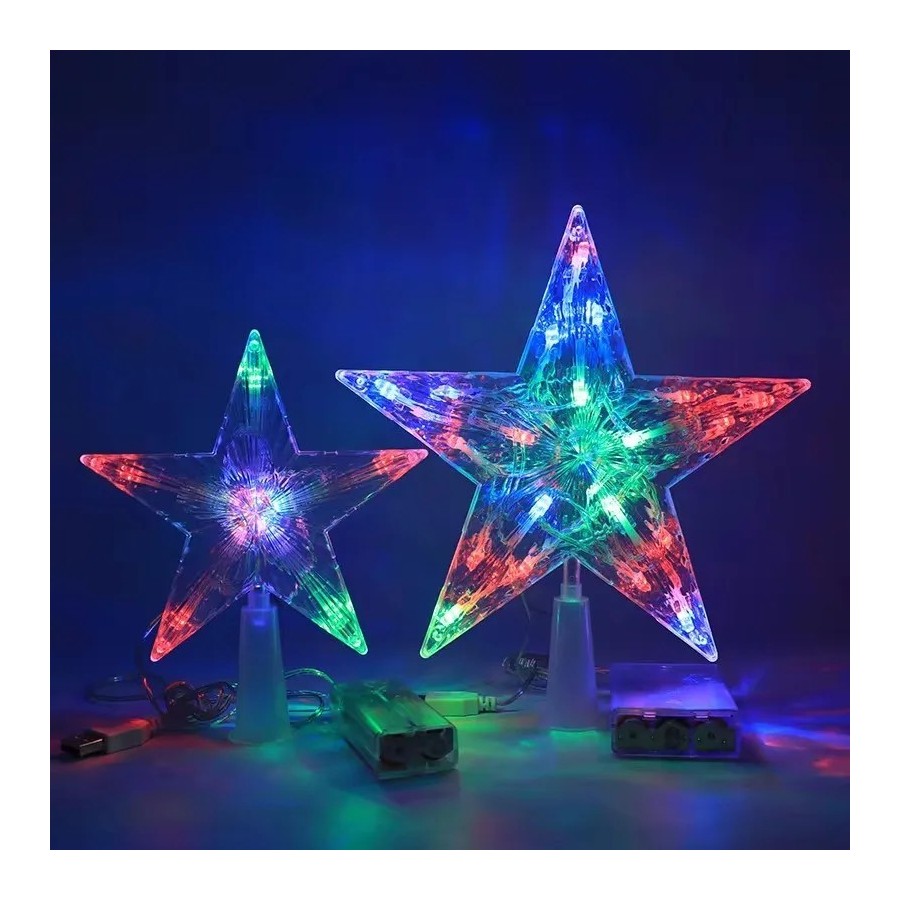 Adornos navideños transparentes para el hogar, adornos navideños, estr