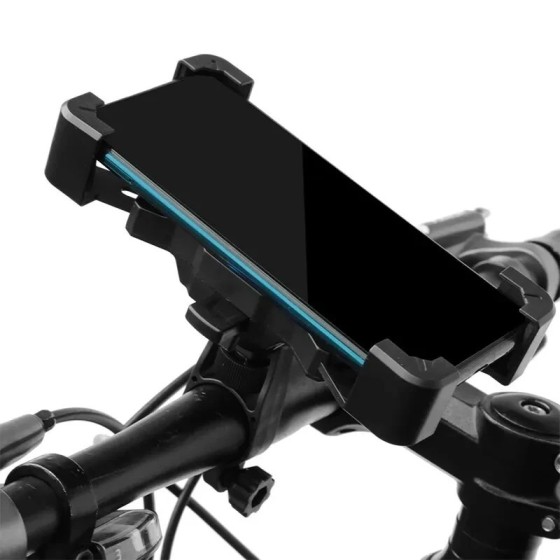 Soporte de teléfono para bicicleta eléctrica, accesorio giratorio de 3