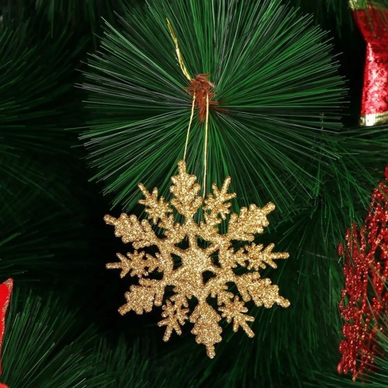 Adorno colgante de alta calidad para árbol de Navidad, adorno artesana