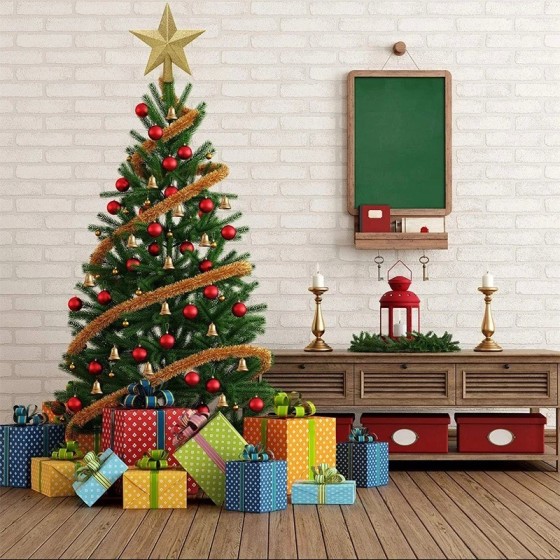 Adorno de estrella de cinco puntas para decoración del hogar, adorno d Adorno de estrella de cinco puntas para decoración del hogar, adorno d