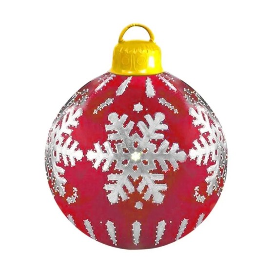 Bola de Navidad gigante de 60cm, 1 piezas, bolas de Navidad, decoració