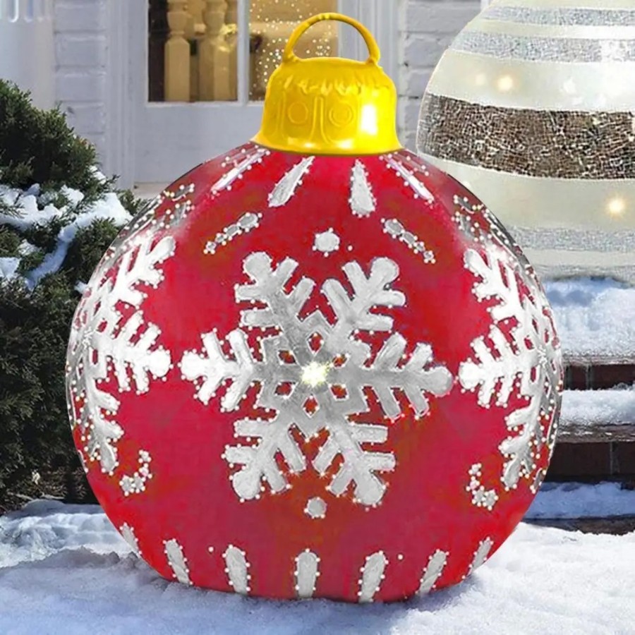 Bola de Navidad gigante de 60cm, 1 piezas, bolas de Navidad, decoració