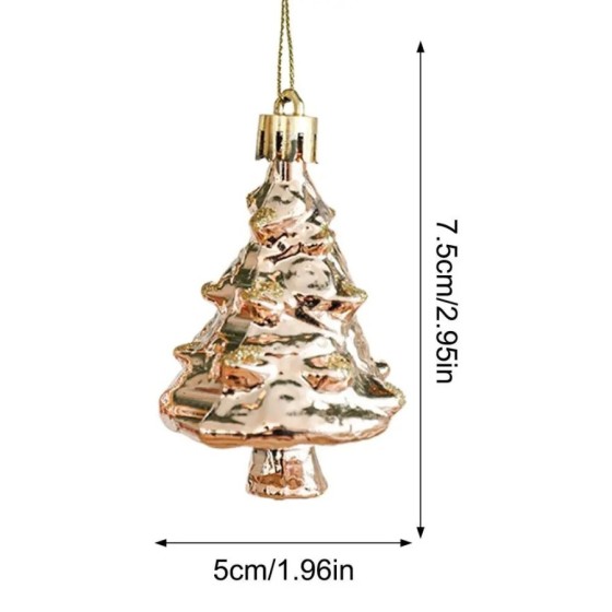 Colgante de árbol de Navidad, adornos festivos para árboles de Navidad
